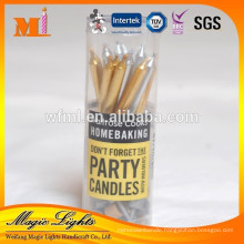 Stylish Colorful Thin Pillar Taper Candle With High Quality Certificates